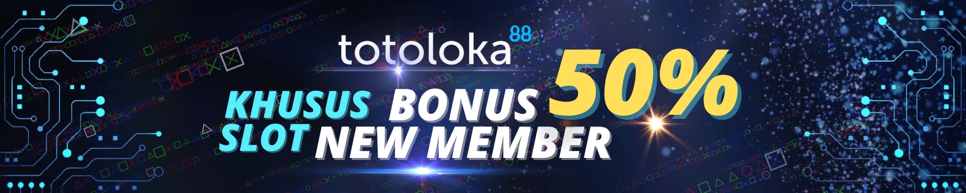 Totoloka88 - Bonus new member 50%
